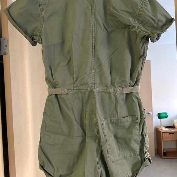 Pistola sz M olive green short jumpsuit - Picture 3 of 8